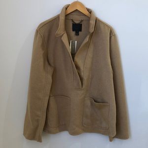 J. Crew Collection Cashmere Popover Jacket NWT
